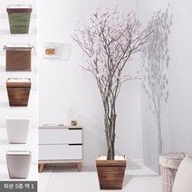 라인-벚꽃나무화분set 240cm 조화나무 실내조경 인조나무 인테리어조화, 메탈그레이아크릴 5-7
