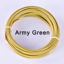 3D프린터필라멘트 PCL 3D 펜 필라멘트 1.75mm 색 옵션 프린터 용 인쇄 재료 드로잉 냄새 없음 5, 18 Army Green