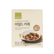 ORGA 가정식 마일드카레 300g (150gx2봉) 별식 술안주 간편식 캠핑 혼밥 자취 튀김, 14개