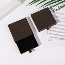 주얼리박스 창의적인 서랍 보석 포장 상자 목걸이 반지 귀걸이 팔찌 보관 정리함 디스플레이 스탠드 단색 종이 선물
