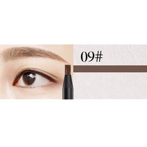 세필붓 섀도우 용 화이트 브로우 펜슬 코스메틱 펜 브러쉬 천연 오래 지속되는 문신 색조 방수 브로우 메이크업 세트 뷰티, 09