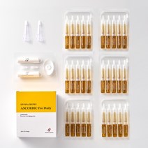 디퍼앤디퍼 비타민C 15% 앰플 30A 아스코르빅 포 데일리 잡티 피부톤 개선 톤업 에센스 세럼 (구 휴온스), 1박스