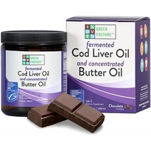 Green Pasture Butter Oil/Fermented Cod Liver Oil Blended Gel - 6.4 oz.- Vitamin A & D- EPA - DHA - O, 1, 기타
