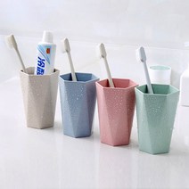 일본 대리석 감성 양치컵 4color 안깨지는 가글 칫솔컵, 상세설명 참조, 그린, 1개