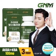 GNM자연의품격 프리미엄 보스웰리아 AKBA+KBA / 비타민D 망간 셀렌 칼슘 상어연골분말 건조효모, 90정, 1000mg