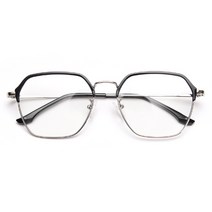 다이뽀 슬림 사각 하금테 쿠샤 남여공용 블루라이트 차단 안경