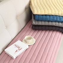 버블 마이크로 쇼파패드 먼지없는 사계절 누빔 소파패드, 베이지
