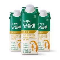 웰라이프 영양보충 뉴케어 당플랜 호두맛 200mlx30팩 1박스 (스마일팩) 고단백 간식 노인식 영양균형식 체중조절, 27set