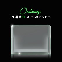 청룡아쿠아 프리미엄 일반어항 30큐브 300X300X300mm 5T 매트사은품