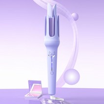 피움 자동 웨이브 봉고데기 물결 오토롤링 고데기, 01.기본 자동 롤고데기, 핑크