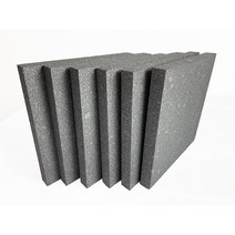초고밀도 회색 압축 스티로폼 1호 두께 20mm 부터 600mm 까지 가로세로 900x900mm, 1개, 30mm