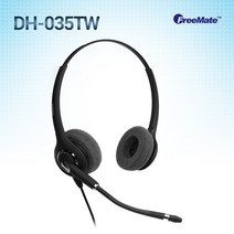 정품 DH-035TB/ DH-035TW/전화기헤드셋/ 양귀형(DUO)/해외수출제품/콜센터, 스마트폰전용/C타입젠더/고급형/PC300NCW