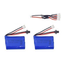 7.4v 1100mah 18500 H102 원격 제어 보트 리튬 배터리 2.4G 고속 RC 예비 부품에 대 한 충전식 충전기, [01] 금