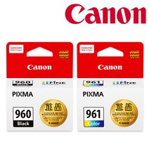 캐논 정품잉크 PG-960 CL-961 PIXMA TS5391 TS5392, PG-960 (검정)