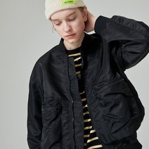 오버사이즈 MA-1 자켓 블랙