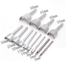 가죽 공예 하프 라운드 커터 펀치 도구 1 개 DIY 벨트 지갑 스트랩 소가죽 세트, [01] 3mm