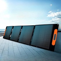 태양광 태양열 접이식 휴대용 충전기, 단일사이즈, 100W/18V ETFE 4단/접이식 가방