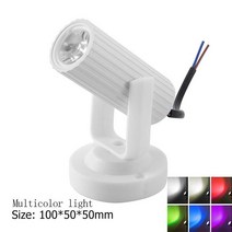 미니빔프로젝터 미니빔 캠핑빔 프로젝터 가정빔 미니 휴대용 1W RGB 다채로운 LED 스포트라이트 크리스마스 디스코 무대 조명 KTV DJ 바 파티 Effext 빛, [07] Colorful light