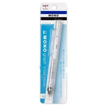 톰보 모노그래프 클리어샤프 0.5mm 화이트, 없음