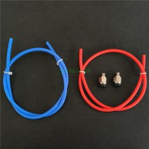 공압 피팅 + 2*4 PTFE 보우덴 튜브 커넥터 멀티 재료 2.0 업그레이드 키트 Prusa i3 MK2.5/MK3 3D 프린터, 01 just 1 tube_01 빨간