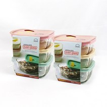 락앤락 오븐글라스 내열유리 밥보관 햇쌀밥용기 320ml 3p x 2개, 단품