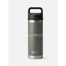 처그캡 보틀 램블러 예티, 캠핑그린 18oz/532ml