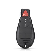 KEYYOU 3/4/5/6 버튼 크라이슬러 300C 용 키 쉘 케이스 교체 Dodge Durango Ram Grand Caravan Cherokee, [03] Model 3