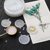 1 Box Transparent Lacquer Wax Particles Lacquer Seal Shark Tears Mermaid Tears Stamp Sealing Wax Han, [01] A