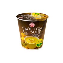 오뚜기 크루통 컵스프 콘크림, 27g, 10개입