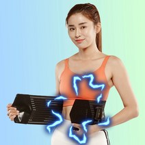 바디메디 복근 운동 기구 EMS 뱃살 빼는 기계, M 사이즈 (29~33인치)