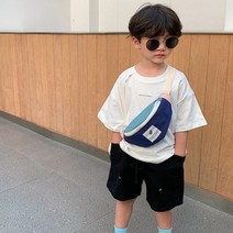 힙색 초등 키즈 주니어 어린이 크로스 슬링백 핸드폰 가방