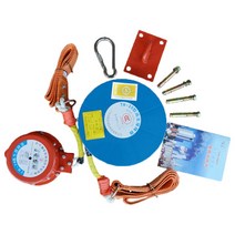 아파트완강기 피난기구 숙박업소 하강 탈출 화재 4층, 60미터   14~20층