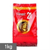 린저 린저21 헤이즐넛향 1kg 노프림커피믹스, 4개