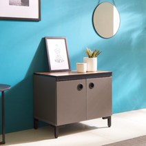 카페 알파룸 안방 티비다이 양문형 수납장 600 24평 투룸 태권도학원 펜션, 그레이