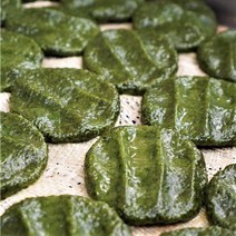 쑥함량 40% 진도 해풍쑥으로 만드는 쑥개떡 쑥떡, 2kg, 1개
