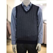 [인디안] 인디안 배색짜임 니트베스트 2컬러 MIT-BVXF-91-21 (P002322038)