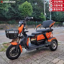알엠티 KC인증 삼륜 중형 전동스쿠터 당일배송 할인행사 깜짝할인 충전기 미포함 배터리 미포함, 화 이 트, 30~40KM, 3A, 1개
