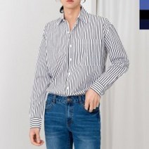 [모비딕컴퍼니] 남방 반팔스트라이프셔츠 디자인셔츠 남자스트라이프 남자줄무늬셔츠 phiao