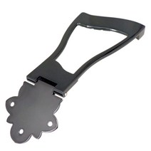 현악기 그네 테일 피스 브리지 스트링 풀러 내마모성 고강도 플레이트 일렉트릭 6 현 기타 부품 액세서리, [02] Black