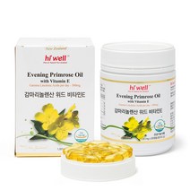 하이웰 달맞이꽃종자유 감마리놀렌산+비타민E 200캡슐 66일분, 200.2g, 1통
