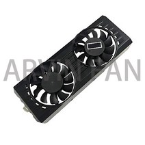 GPU 쿨러 그래픽 카드 팬 4 핀 라인 RX460 2GB LP OC 비디오 VGA 교체, 한개옵션0