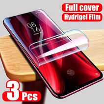 모토로라 모토 G 패스트 플레이 G10 파워 스타일러스 5G 플러스 프로 G20 G50 G30 G100 폭발 하이드로 겔 스크린 소프트 HD 필름 보호, 3 PCS