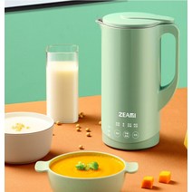 가정용 무소음 예약 독일 소형 두유기 두유제조기 2인, 예약기능 그린 500ML