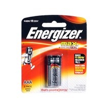 에너자이저 맥스 알카라인 건전지 AAA 2개입, 1개