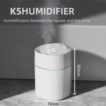 미니가습기 휴대용 USB형 책상 사무실 가습기 new desktop small family car 아로마 테라피스트 에어 리필 미터 분무기 사랑스러운, 자토