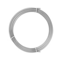 PTFE 튜브 PTFE 튜브 1.75mm 필라멘트 3D 프린터 압출기 4mm x 2mm, 반투명 50 회색, 1.Translucent 50 gray