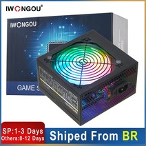 파워서플라이 IWONGOU Fonte RGB 컴퓨터 전원 공급 Atx PC 게이머 액티브 PFC 600W 80 110V 700W, 5.EU 플러그 - 800W