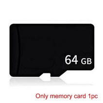차량 블랙박스 채널 1 2 후방 카메라10 "1080P 자동차 대시캠 DVR 나이트 비전 미디어 카메라 듀얼, 03 64g Memory card only