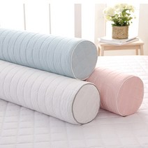 베이직 라텍스 롱쿠션 죽부인 바디필로우 커버 100x20, 핑크