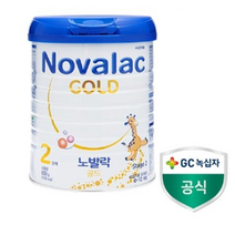 노발락 프리미엄 분유 골드 2단계, 800g, 2개